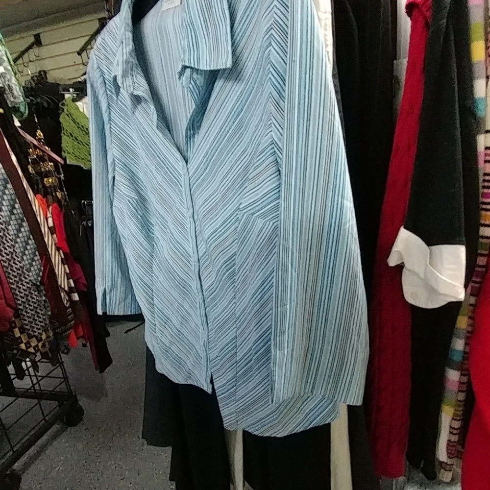 Blue blouse - Picture 3 of 4
